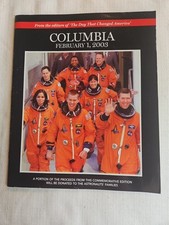 Vintage Columbia Space Shuttle Disaster Feb 2003