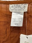 L Space Rust Solid Down The Line Cover Up Jumpsuit M DLVCV22 RN130061 — photo 3