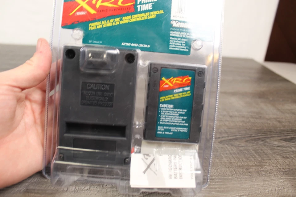 Nuevo de Lote Antiguo Tonka XRC 6.0V NiMH Paquete de Batería Cargador Radio Controlado Prime Time RC COCHE Foto 4 de 4