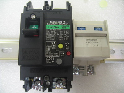 Fuji Electric FA E.L. Circuit Breaker EG32AC Mitsubishi CP30-BA