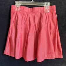 Women  s Size 8 TRETORN Tennis Skirt Pastel Red