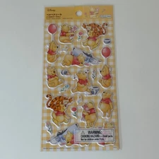 Disney Winnie The Pooh Puffy Sticker Sheet