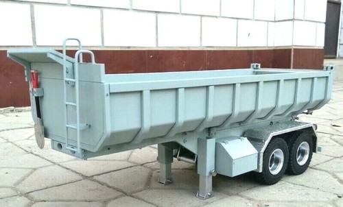 1/14 2-axle 550mm Custom Made Large Full Metal Scale Dumper Semi Trailer NEW - Picture 10 of 10