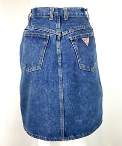 mini skirt  button up skirt jean skirt high waist skirt vintage 90s skirt size  28  29  30  xs  s  m  l Green Denim Skirts