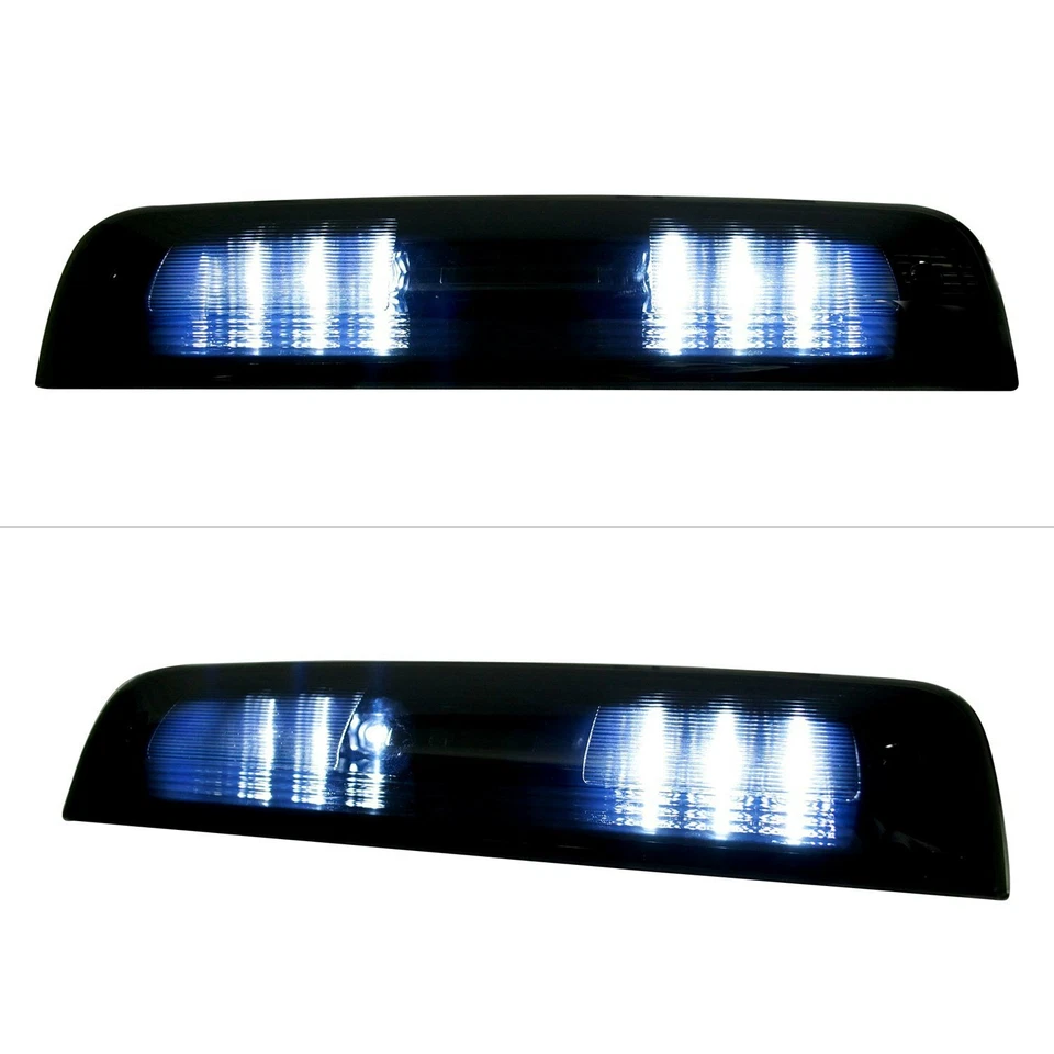 Tercera luz de freno LED negra/humo Recon 264115BK para Silverado/Sierra 1999-2007 Foto 3 de 4