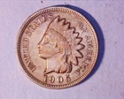 1905 Indian Head Cent AU Cond. **516-5