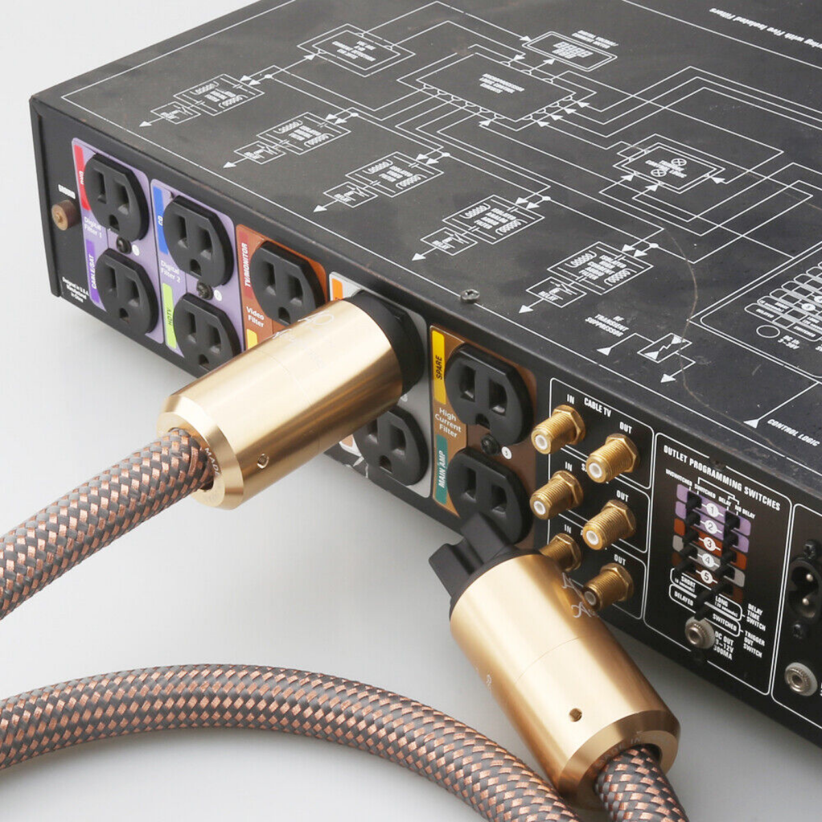 Accuphase 13AWG HIFI Audio Power Cord AC Mains Supply Cable
