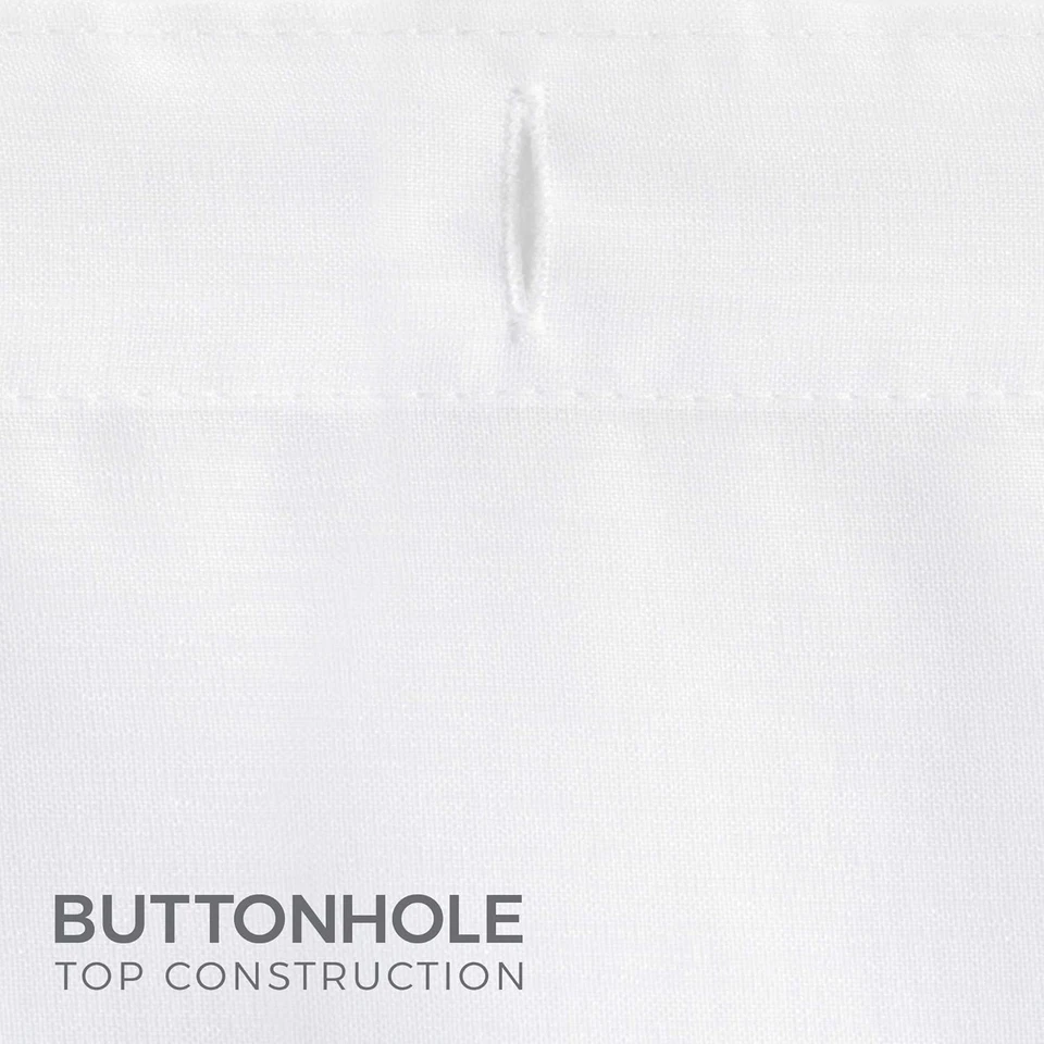 Cortina de ducha de tela con volantes cascada 72X72 COLOR ROJO Foto 2 de 4