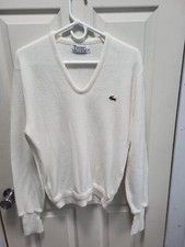 Vintage Izod Lacoste MENS Medium 80s Sweater