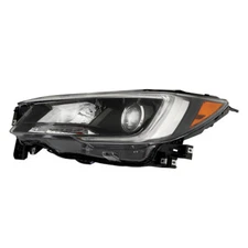 Driver Side For 2018-2019 Subaru Legacy Outback Halogen Headlight Assembly Black