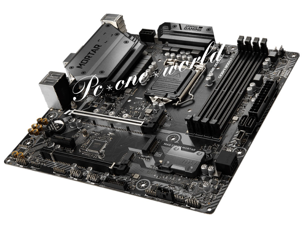 MSI MAG Z390M MORTAR マザーボード MSI MAG Z390M MORTAR LGA 1151 Intel Z390 DDR4 DIMM USB3.1