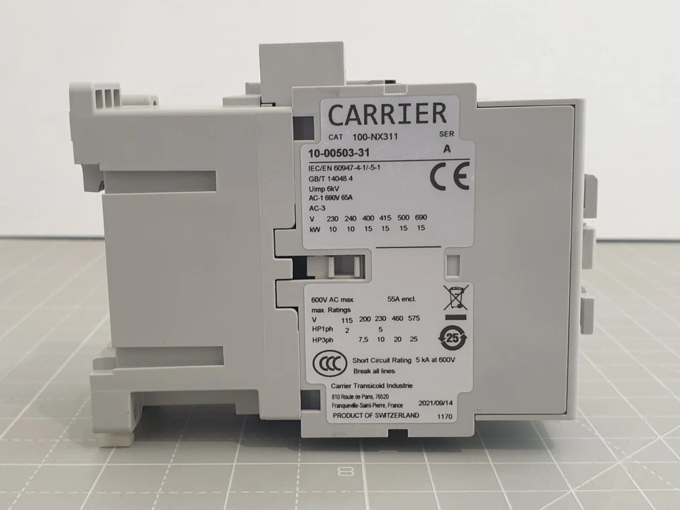 CARRIER 100-NX311 Contactor C30 Maxima/Vector/Supra/Genesis/Mistral/Summit_0.5_5