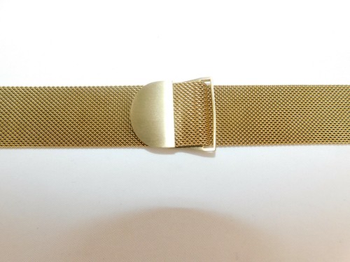 Magnetyczny pasek Apple Watch 42/44mm złoty stal nierdzewna - Zdjęcie 6 z 6