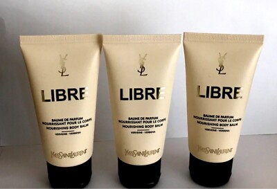Lot of 3 Yves Saint Laurent YSL Libre Perfumed Nourishing Body