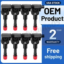 Set of 8 Ignition Coil Pack UF374 For 2003-2010 Honda Civic 1.3L l4