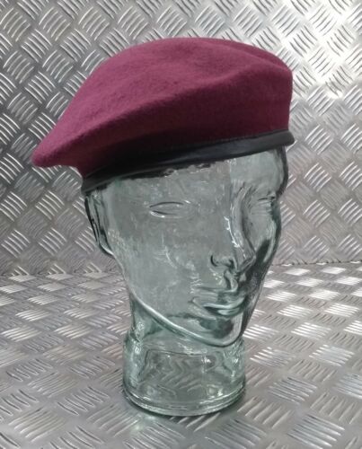 Parachute Regiment Airborne Forces Beret Uniform Wool Genuine British Army Issue - Afbeelding 1 van 5