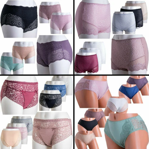 Damen-Slips, - Strings & -Panties im Slip-Stil mit Blumen