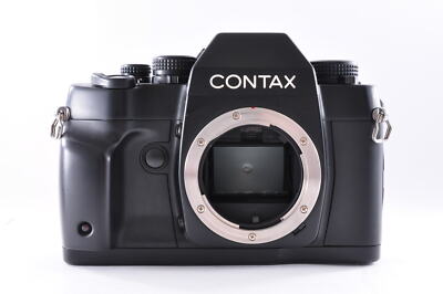 CONTAX SLRカメラ ブラック The Contax 35mm SLRs of the Yashica-Kyocera era – CamerAgX