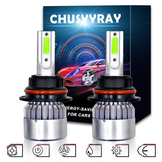 LED Headlight Kit CHUSYYRAY9007 High & Low 8K Ice Blue for Dodge Neon 19952005 eBay