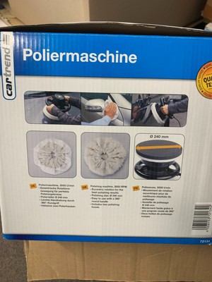 Unitec Poliermaschine Ø 25cm 120 watt online kaufen | eBay 