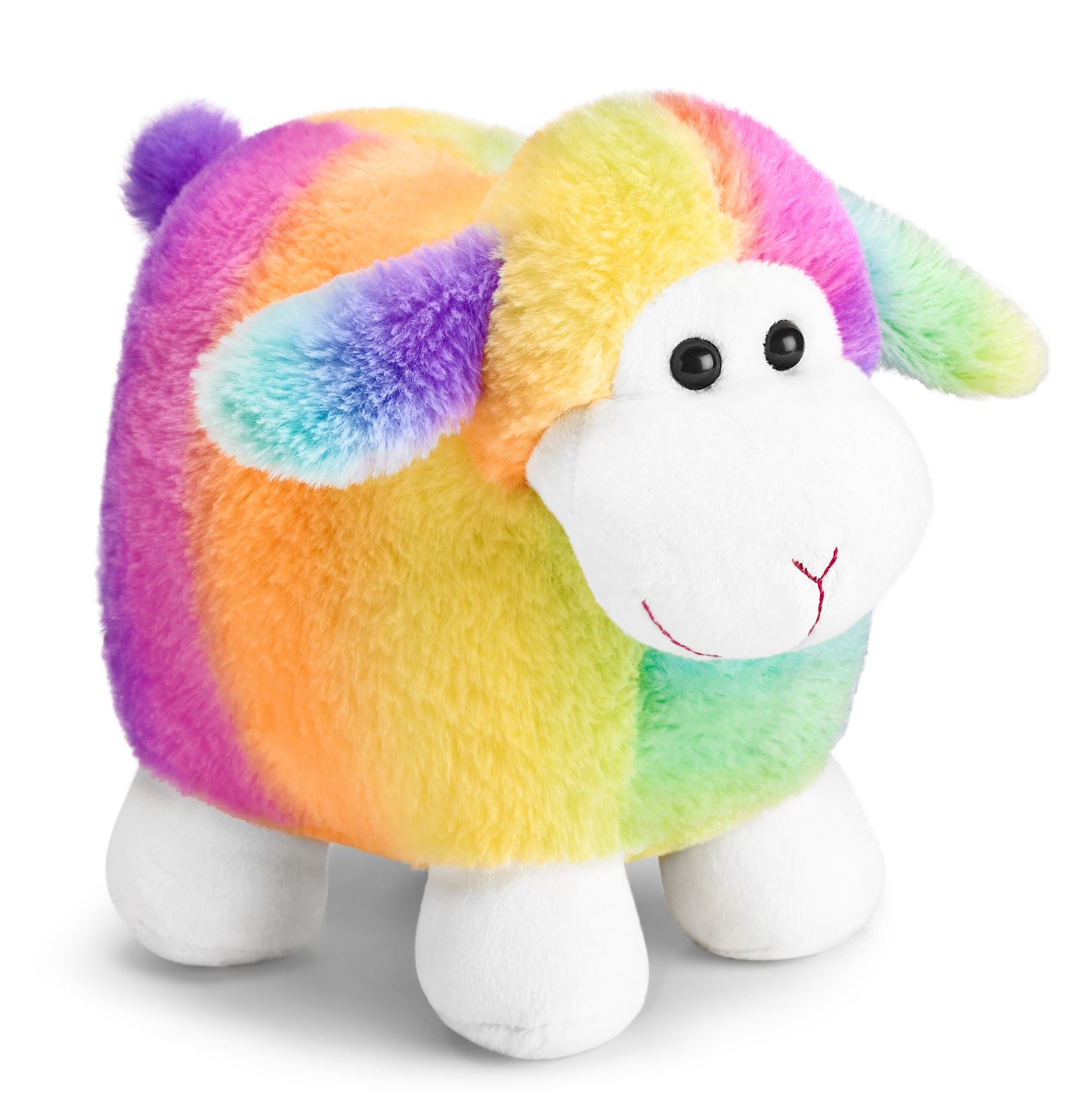 Mousehouse Gifts 25cm Adorable Rainbow lamb/sheep Stuffed animal teddy soft toy