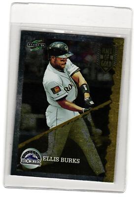 1995 Score Ellis Burks #HG63 Hall of Gold | eBay