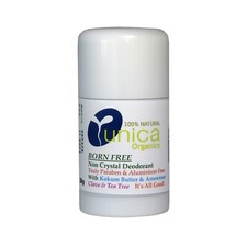UNICA ORGANICS - NATURAL NON CRYSTAL DEODORANT SHEA BUTTER CLOVE  TEA TREE 30g