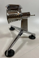 Salad Master Manual Crank Food Processor Vegetable Shredder 1 Cone USA Vintage