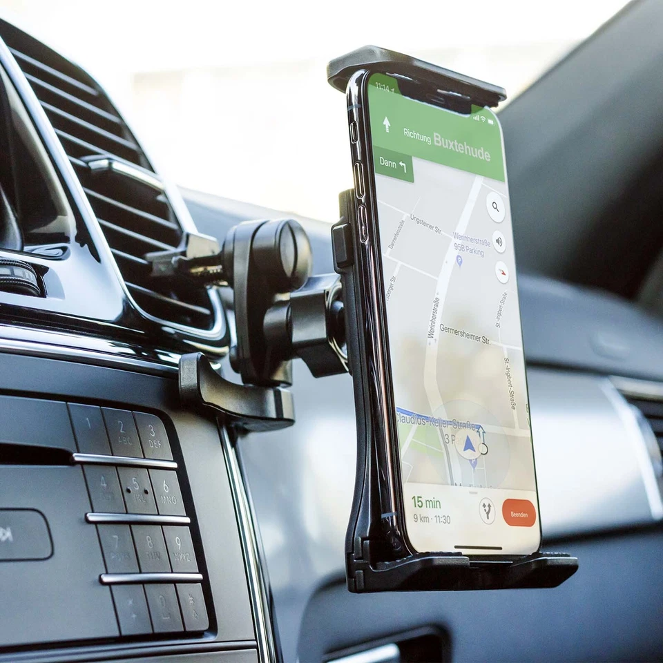 Mobilefox Universal Car Phone Mount Ventilation Slot Car Clamp Holder Car - Image 2 of 4