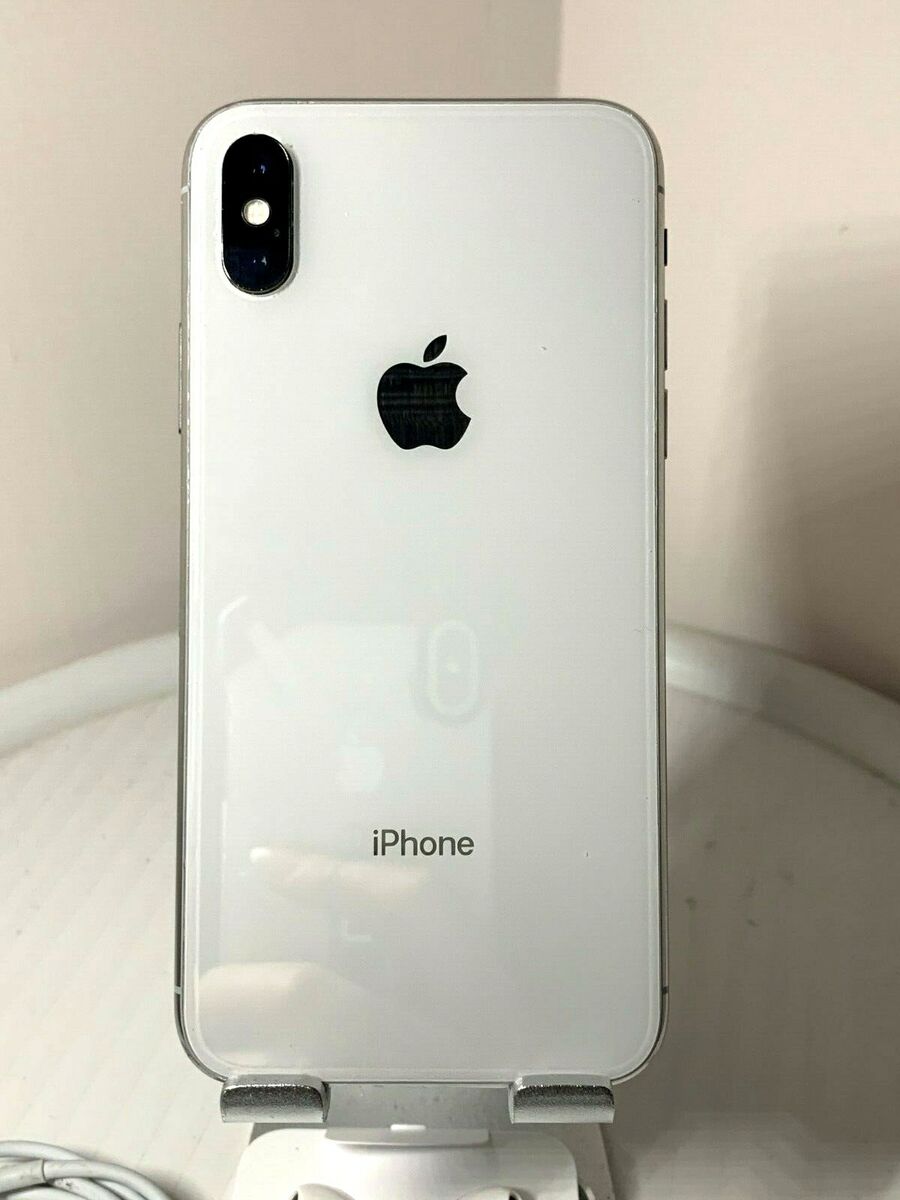 Apple iPhone X - 64GB - Silver - GSM Unlocked - Acceptable