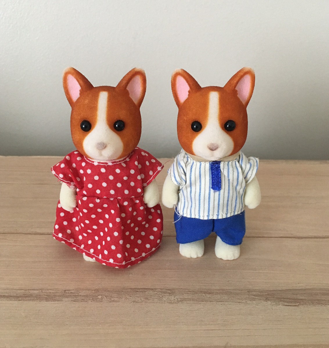 SYLVANIAN FAMILIES SACCO A Pelo Famiglia Orso + Famiglia Castoro
