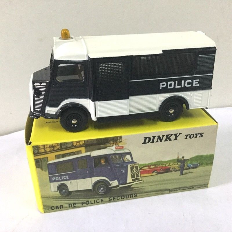 Dinky 566, Citroen 1200KG Police Van - Free Price Guide & Review