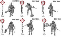 Heresylab Vacant Realms 32mm Fantasy Miniatures Pick Your Model K25-K30