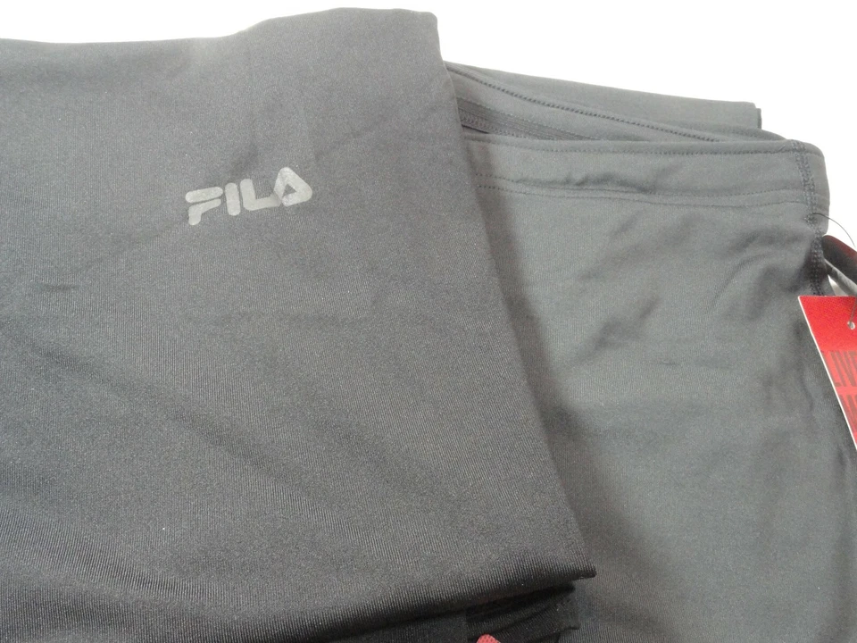 Men's FILA SPORTS RUNNING PANTS Long Leg, Lurid Grey XL TruDry Moisture Wick NWT - Image 3 of 4