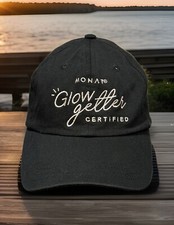 Monat Glow Getter Certified Shampoo Makeup Black Baseball Cap