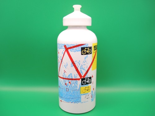SIGG ALLOY WATER BOTTLE FROM THE 1990`S - GREAT RETRO MTB LOGOS - NEW OLD STOCK - Picture 3 of 9