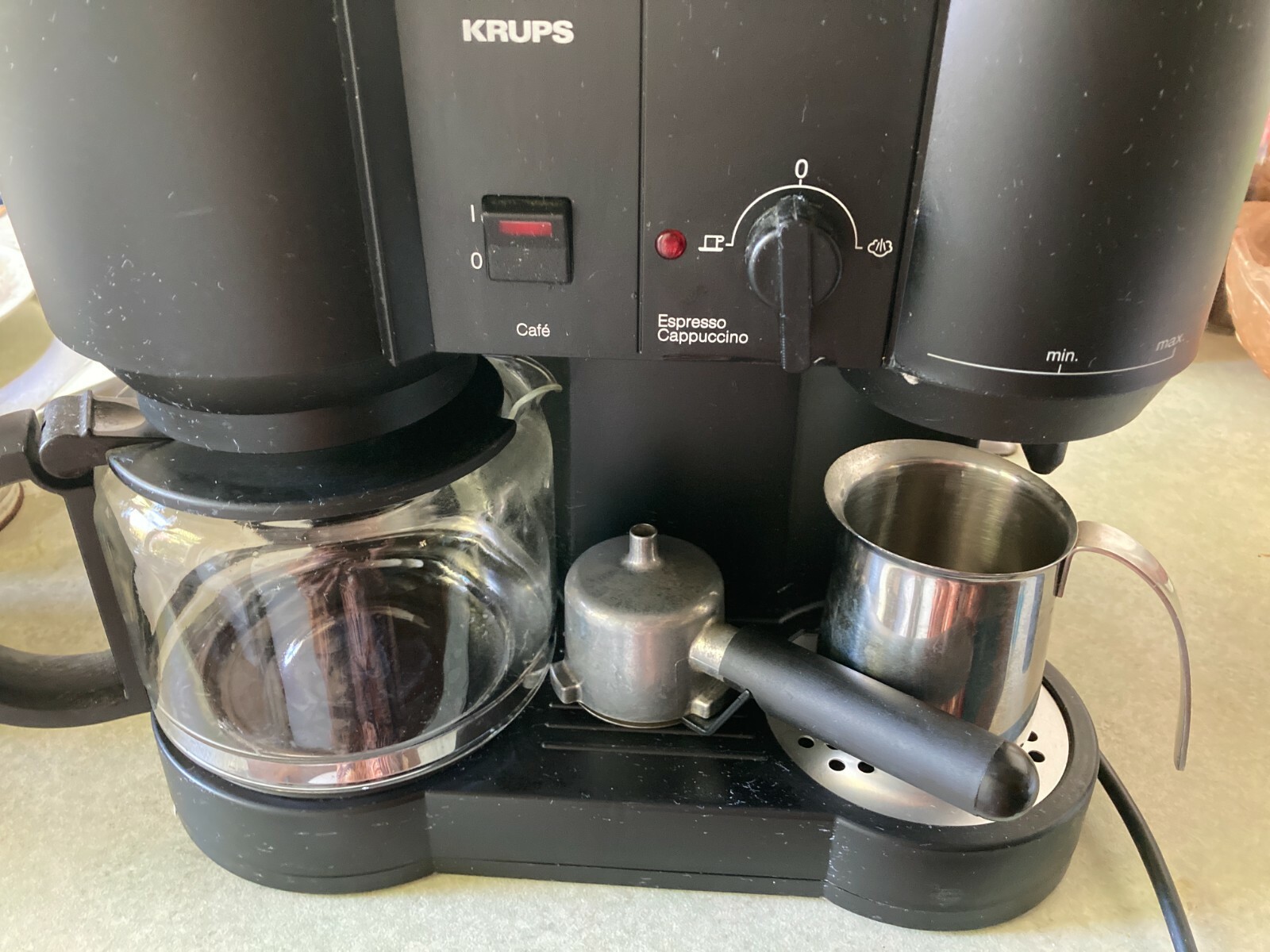 KRUPS F 866 Combination Coffee Machine,cappuccino/expresso/filter,VGC eBay