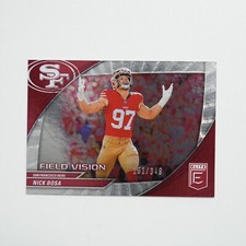2024 Elite Football Nick Bosa Field Vision #9 San Francisco 49ers /349