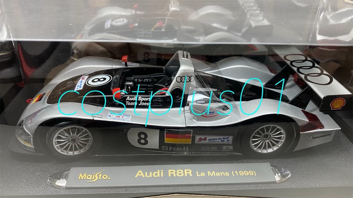 Audi T8Re Mans 1/18スケール 長さ約２６ｃｍ　Maisto Audi T8Re Mans 1/18スケール 長さ約26cm Maisto