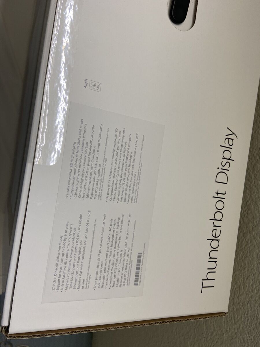 Apple Thunderbolt A1407 27 Apple Thunderbolt A1407 27