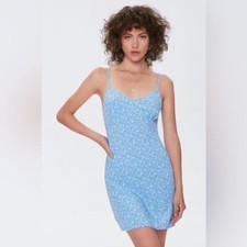 Forever 21 Floral Print Mini Dress Medium
