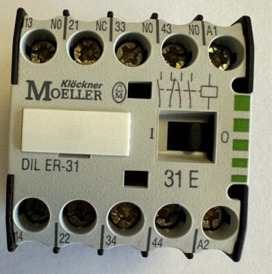 Klöckner Moeller Hilfsschütz / 230V 50Hz / 240V 60Hz / 3x NO / 1x NC / DIL ER-31