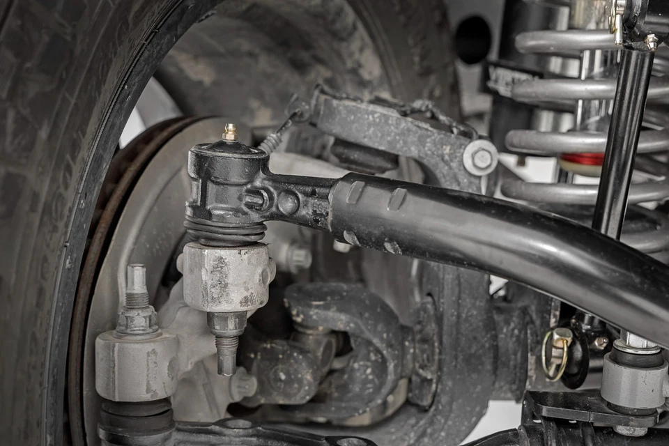 Eslabón de arrastre de dirección alta Rough Country para Jeep Wrangler JL/Gladiator 18-24 - 10637 Foto 4 de 4