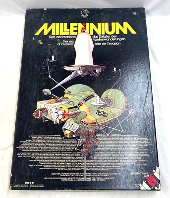 Millenium: The Era of Invation Board Game Simulation Games Vintage 1982 VG/EX