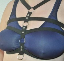 Bustier K&ouml;rpergurt Gothic Street Style Gurt BH W0196