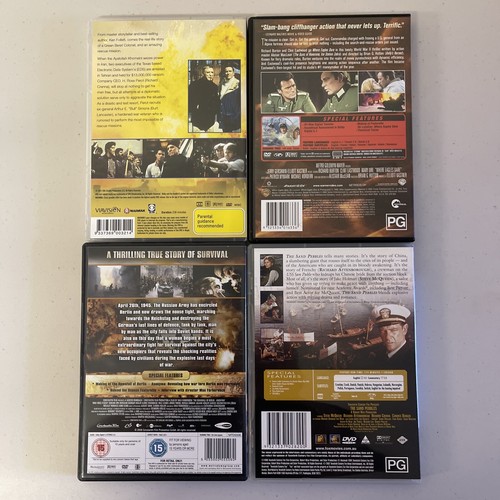 Classic War Movies DVD x 4 - Picture 2 of 3