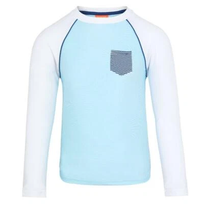 Sunuva Débardeur Anti-Rash Raglan Batik Poisson Garçon Bleu 1-2 Ans - Photo 1/4