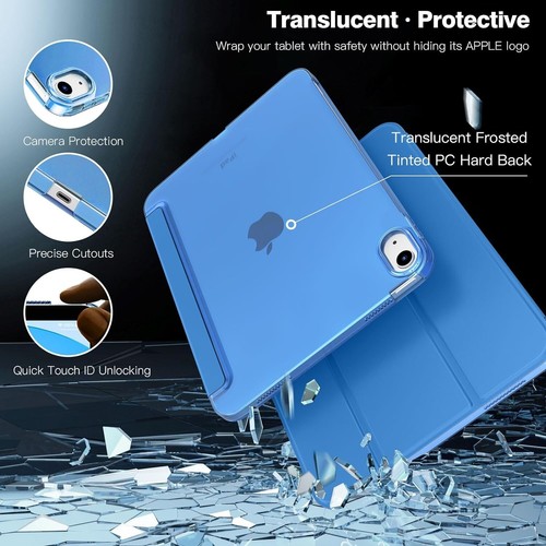 Magnetic Smart Case For iPad Air 1 2 9.7 5/6th 10.2 8 9th 10th 11th Gen 11" 10.9 - Picture 79 of 85