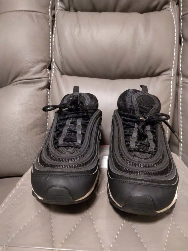 Nike Air Max 97 Black White Women's Sneakers Size 8.5 921733-006