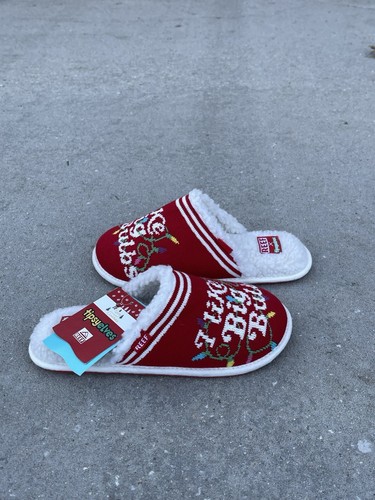 REEF X TIPSY ELVES WOMEN’S “ I LIKE BIG BLUBS” SLIPPERS Sz. 5 NEW CI6537